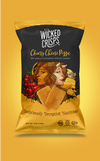 Wicked Crisps- Deliciously Deceptive Nutrition-  Cheesy Cheese Pizza, Naturally Flavored Tomato Crisps 4 OZ. (4 PACK) $19.96