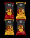 Wicked Crisps, Game Night Special Variety Pack, 2 Bags Each of Red Curry Hummus Naturally Flavored Hummus Crisps, 4g Protein and Cheesy Cheese Pizza Naturally Flavored Tomato Crisps, Baked Veggie Chips, Deliciously Deceptive Nutrition 4OZ. (4 PACK) $19.96