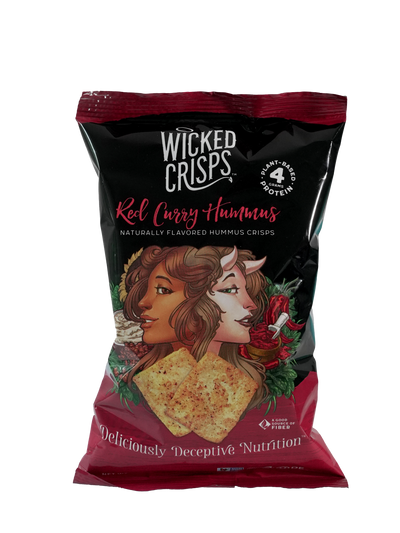 Wicked Dozen: Red Curry Hummus Crisps, 12-Pack ($1.66/bag)