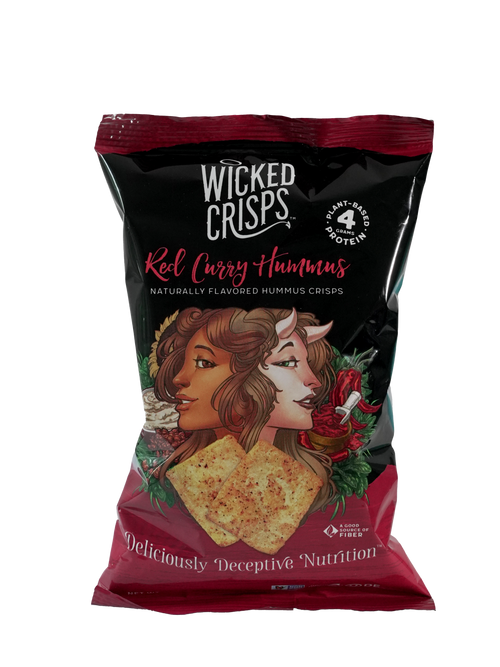 Wicked Dozen: Red Curry Hummus Crisps, 12-Pack ($1.66/bag)