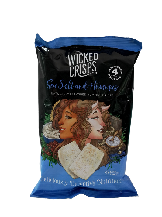 Wicked Dozen: Sea Salt Hummus Crisps, 12-Pack ($1.66/bag)