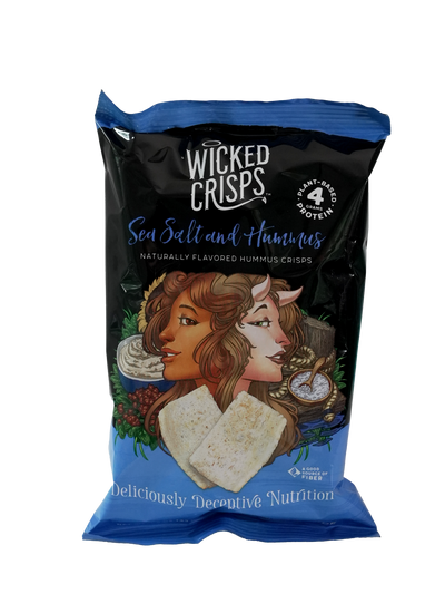 Wicked Dozen: Sea Salt Hummus Crisps, 12-Pack ($1.66/bag)