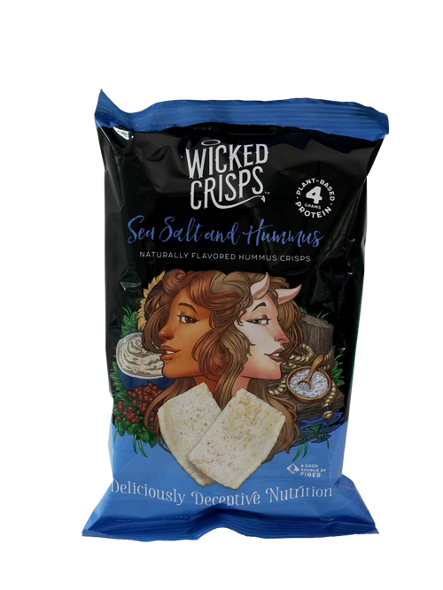 Wicked Dozen: Sea Salt Hummus Crisps, 12-Pack ($1.66/bag)