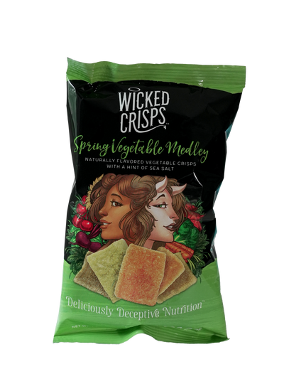 Wicked Dozen: Spring Vegetable Medley Crisps, 12-Pack ($1.66/bag)