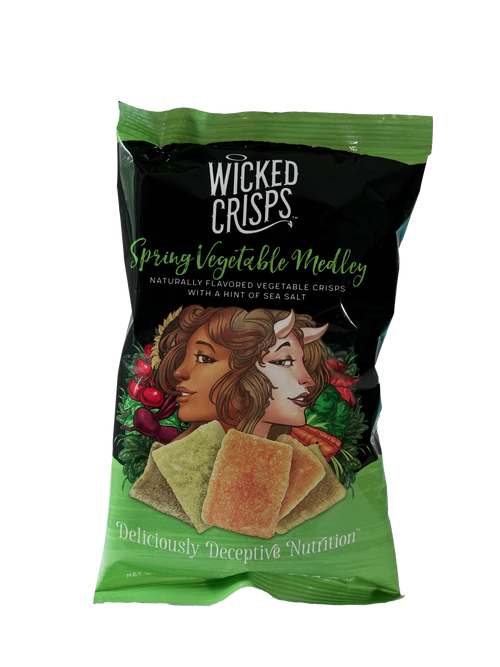 Wicked Dozen: Spring Vegetable Medley Crisps, 12-Pack ($1.66/bag)