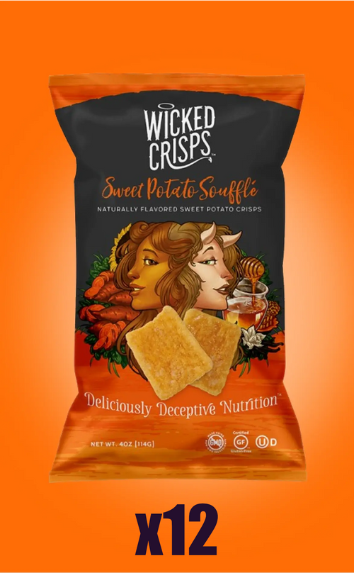 Wicked Dozen: Sweet Potato Soufflé Crisps (12-Pack)