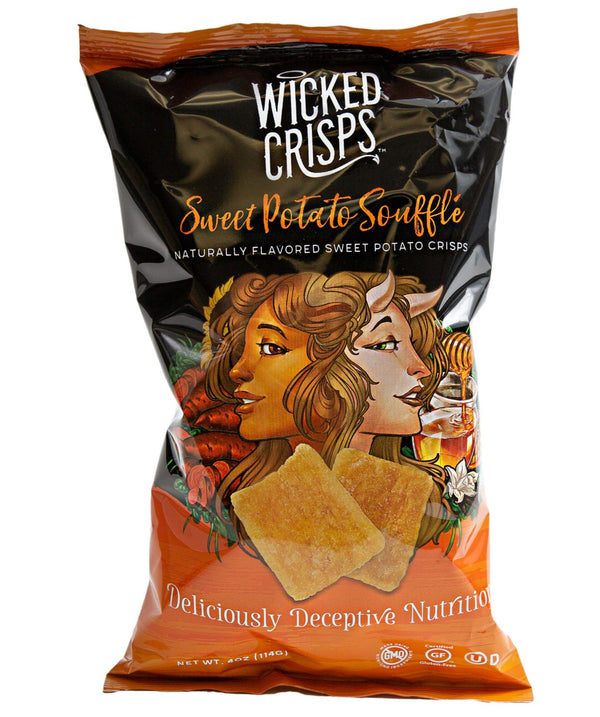Wicked Crisps Sweet Potato Souffle Crisps 4 oz