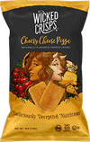 Wicked Crisps, Super Snack Squad Variety Pack, 2 Bags Each of Sweet Potato Souffle Naturally Flavored Sweet Potato Crisps and Cheesy Cheese Pizza Naturally Flavored Tomato Crisps, Baked Veggie Chips, Deliciously Deceptive Nutrition, 4OZ. (4 PACK) $19.96