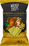 Wicked Crisps, Green Veggie Lovers Variety Pack, 2 Bags of Roasted Garlic & Asiago Cheese Naturally Flavored Broccoli Crisps and Spinach Parmesan Naturally Flavored Spinach Crisps, Baked Veggie Chips, Deliciously Deceptive Nutrition 4 OZ. (4 PACK) $19.96