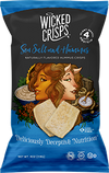 Wicked Crisps, Hummus Lovers Variety Pack, 2 Bags of Sea Salt & Hummus Naturally Flavored Hummus Crisps 4g Protein and Red Curry Hummus Naturally Flavored Hummus Crisps 4g Protein, Baked Veggie Chips, Deliciously Deceptive Nutrition 4OZ. (4 PACK) $19.96